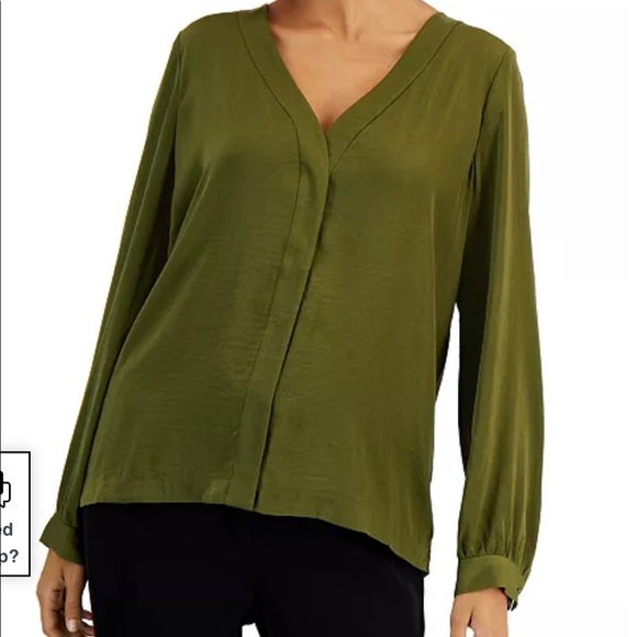 Alfani Blouson-Sleeve Blouse, Size Small - Picture 5 of 5